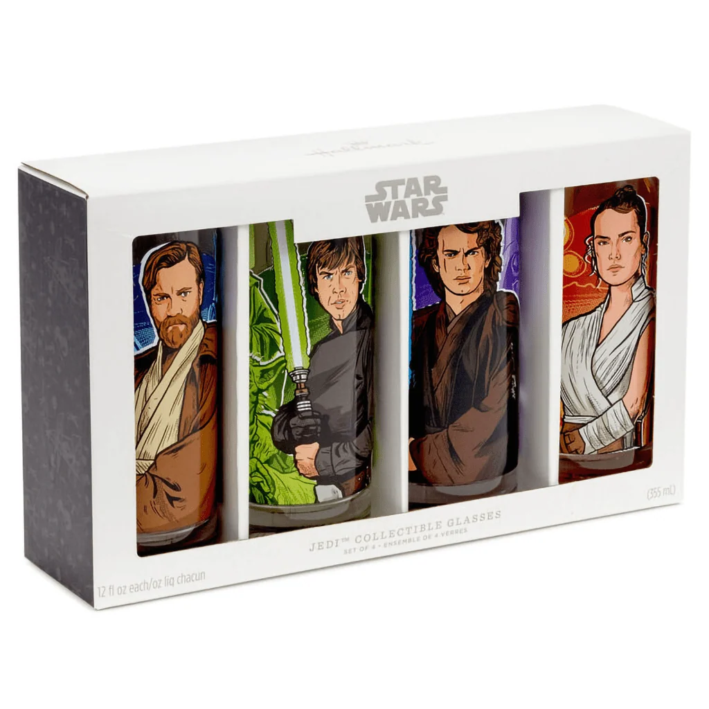 Hallmark : Star Wars™ Jedi™ Drinking Glasses, Set of 4 - Image 4