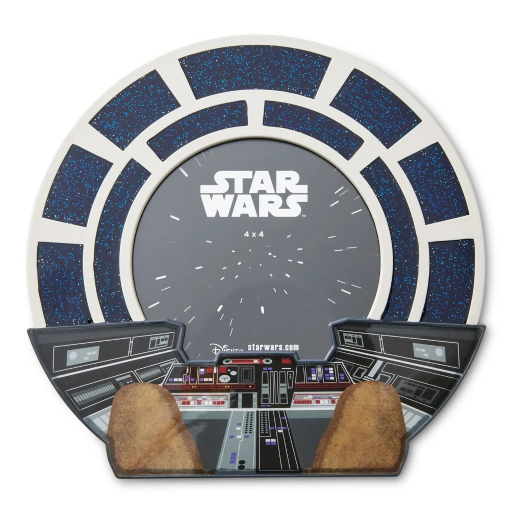 Hallmark : Star Wars™ Millennium Falcon™ Round Picture Frame, 4x4