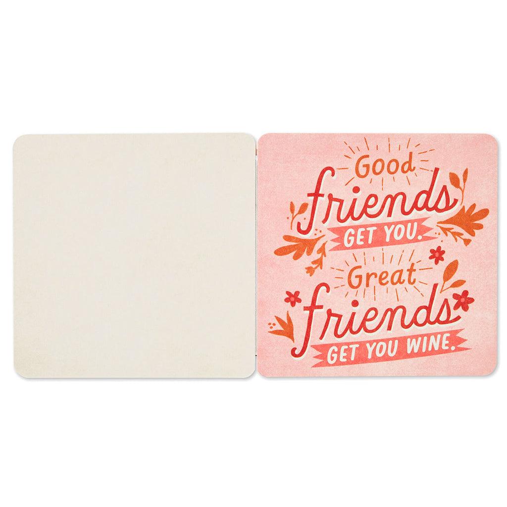 Hallmark : Stop and Smell the Rosé: 20 Coasters Celebrating Friends (And Wine) Book - Image 4