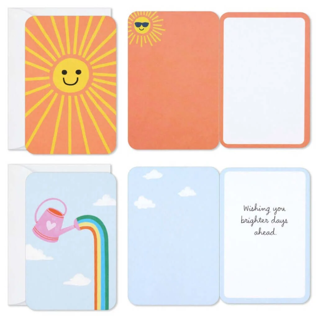 Hallmark : Sunny Illustrations Mini Cards Pack- 6 Pack - Image 5