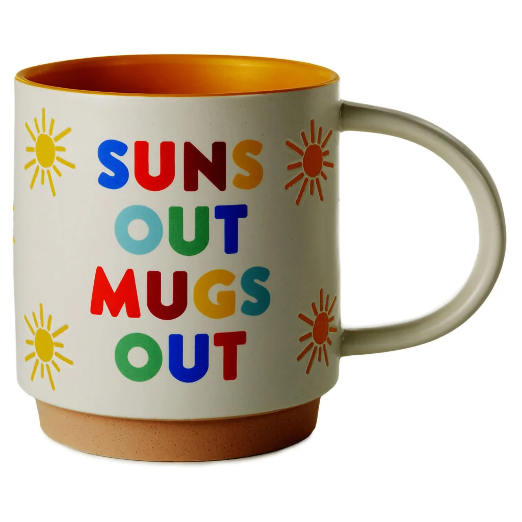 Hallmark : Suns Out Mugs Out Mug, 16 oz.