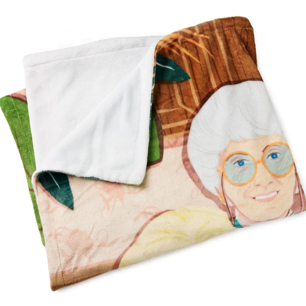 Hallmark : The Golden Girls at the Kitchen Table Throw Blanket, 50x60