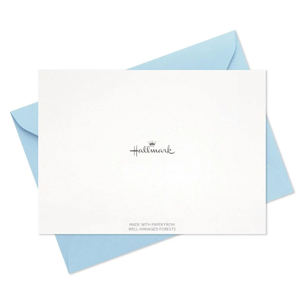 Hallmark : Zebra and Flowers Blank Note Cards, Pack of 10 - Image 5