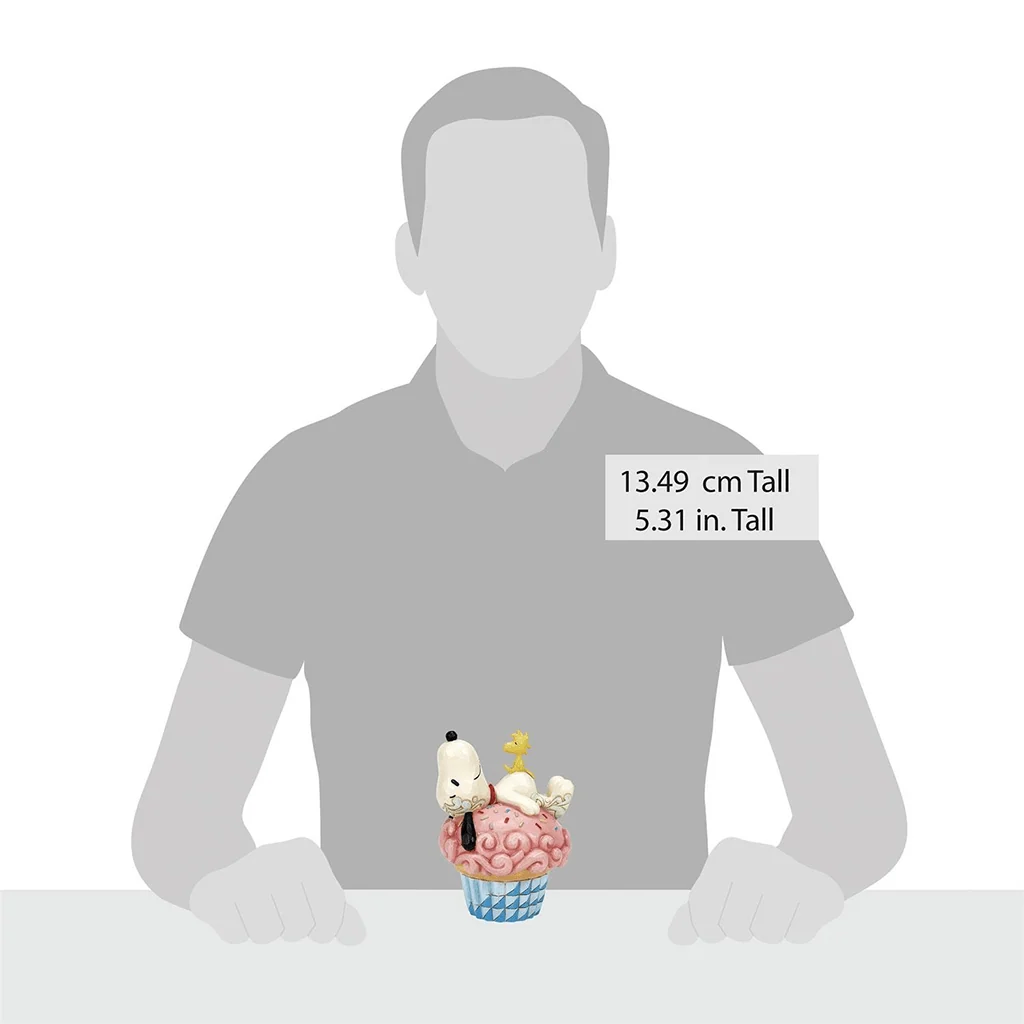 Jim Shore : Snoopy Laying on Cupcake - Image 2