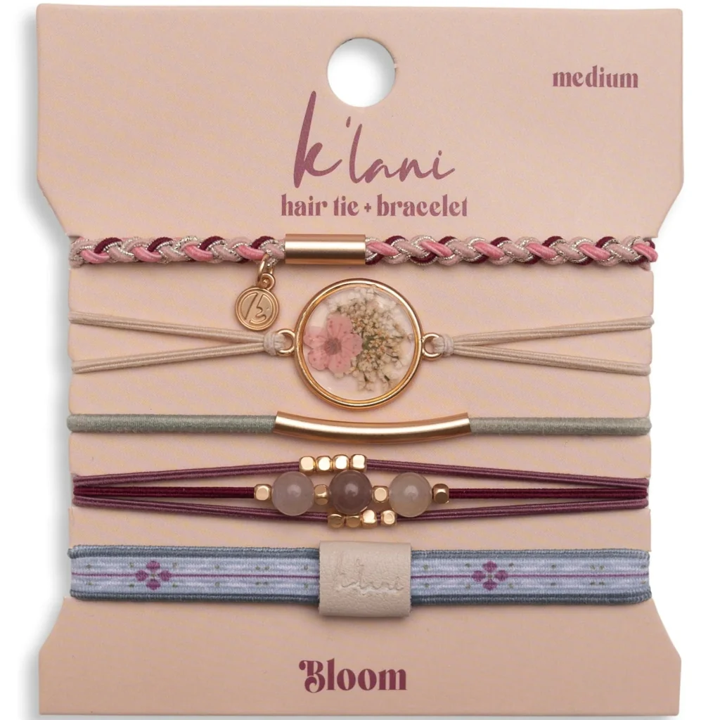 K Lani : Bloom Hair Tie Bracelets Large