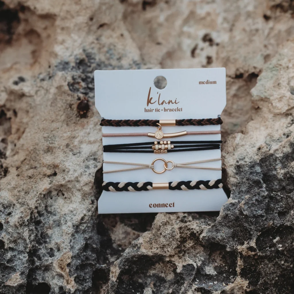 K Lani : Medium Connect Hair Tie Bracelets - Image 2
