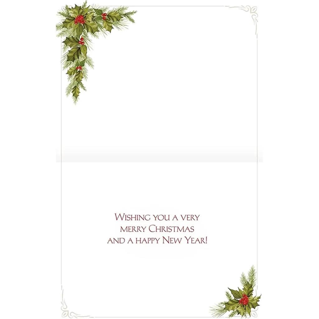 Lang : Christmas Holly Boxed Cards - Image 2