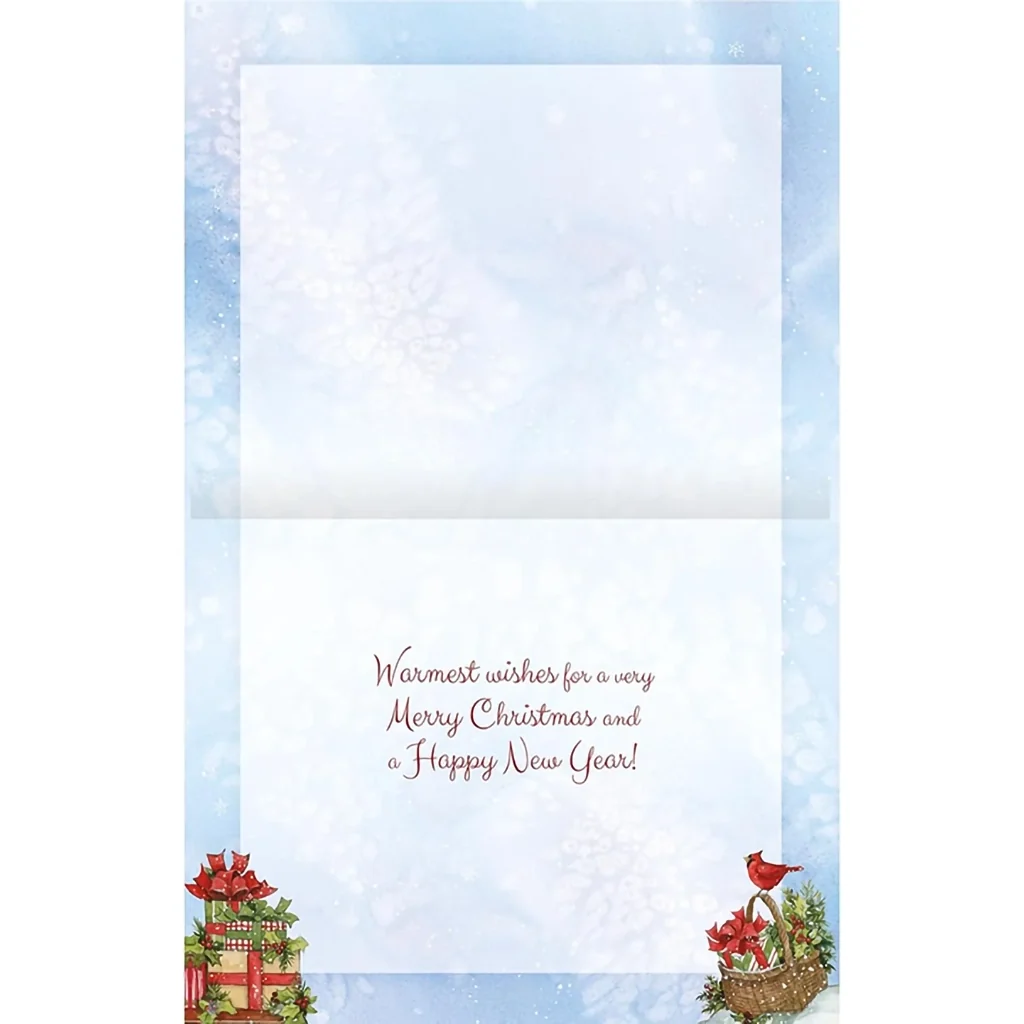 Lang : Winter Birds Boxed Cards - Image 2