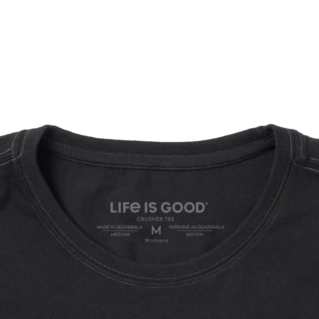Life Is Good : Women's All We Need Is Love & Blooms Short Sleeve Crusher T-Shirt - Image 3