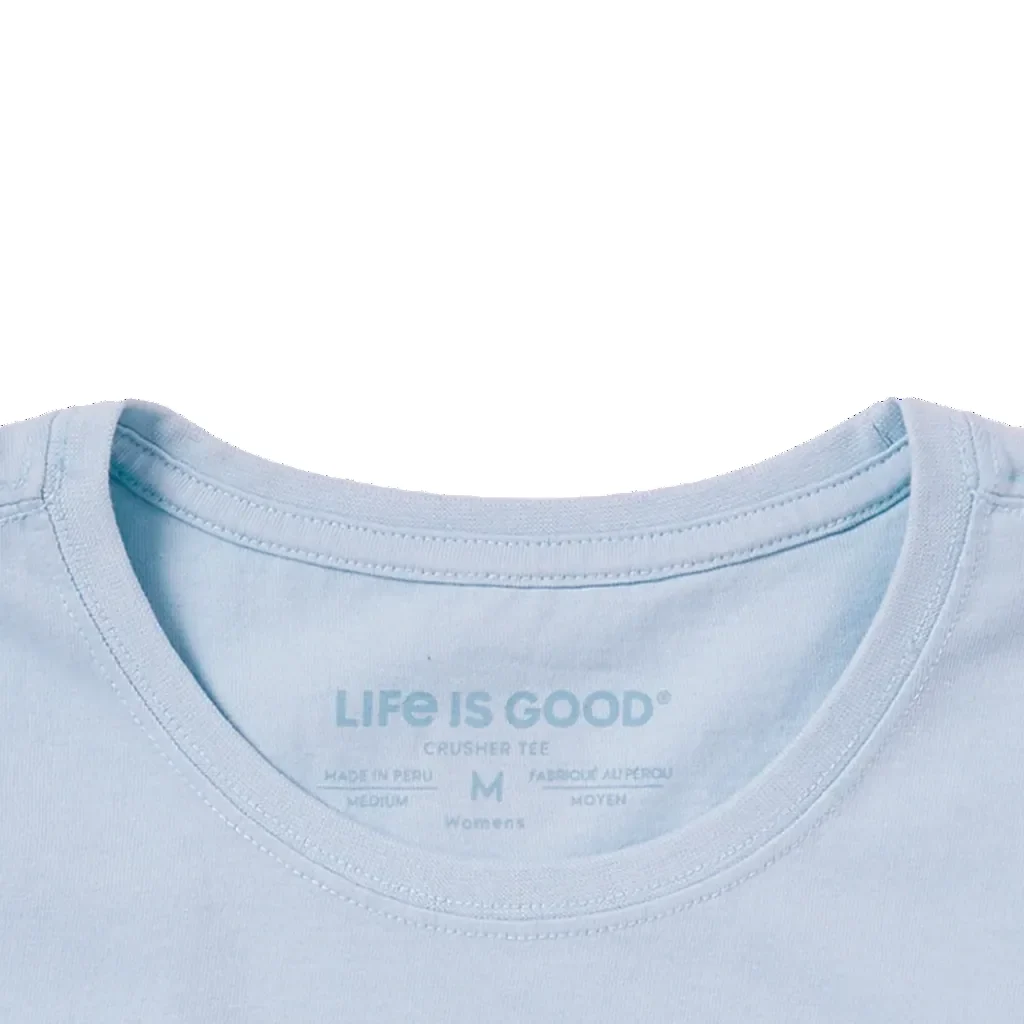 Life Is Good : Women's Here Comes the Sunshine Bloom Short Sleeve T-Shirt - Image 3