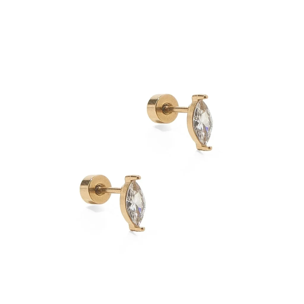 Linny Co : Screwback Stud Earrings - Maeve