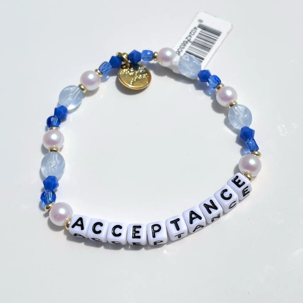 Little Words Project : Acceptance Bracelet - Blue Royal
