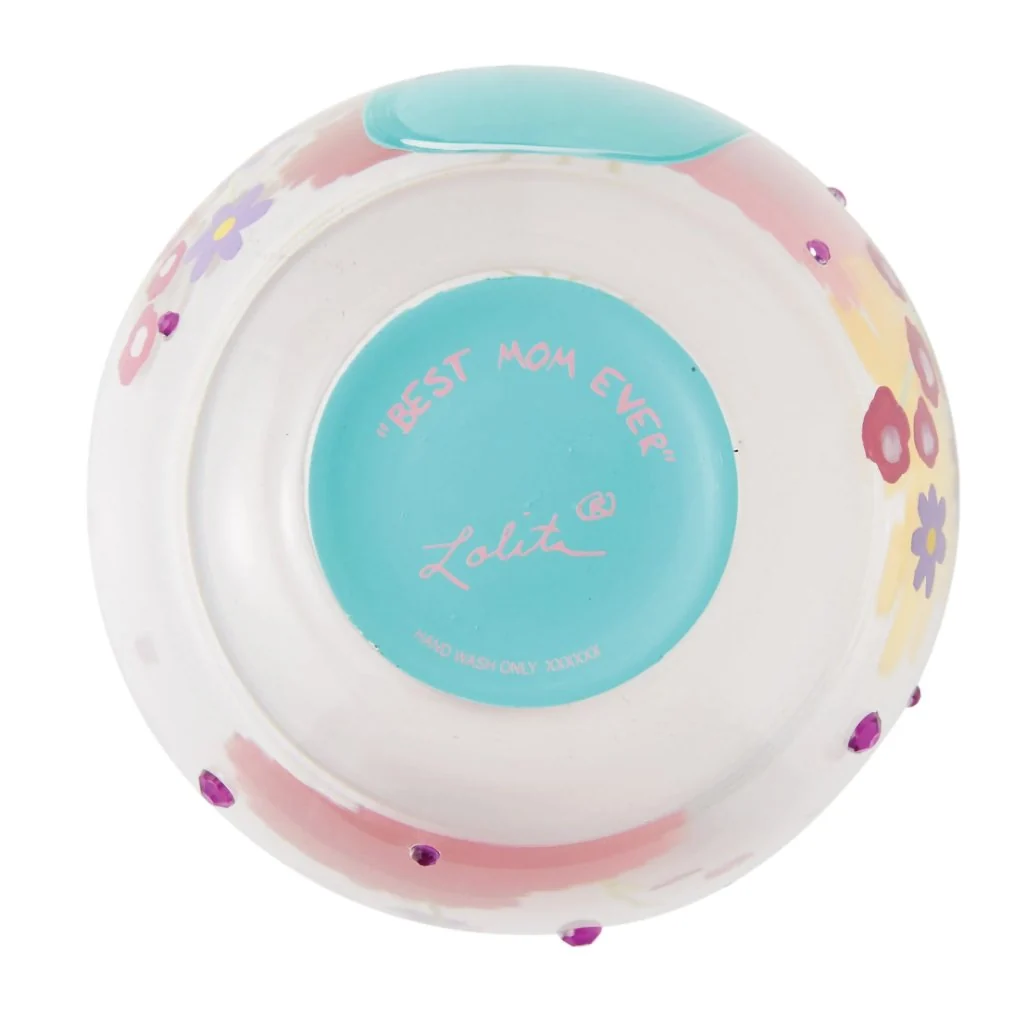 Lolita : Best Mom Ever Stemless Wine Glass - Image 6