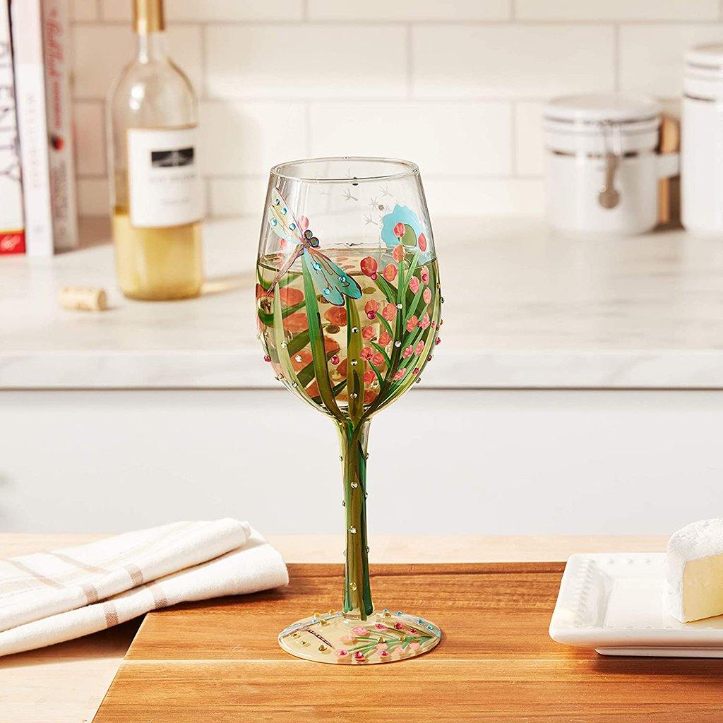 Lolita : Dragonfly Wine Glass - Image 3