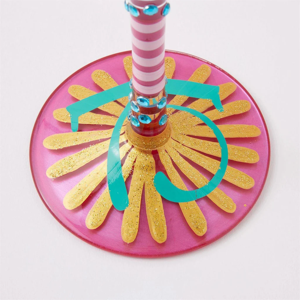 Lolita : Happy 75th Birthday Wine Glass - Image 5