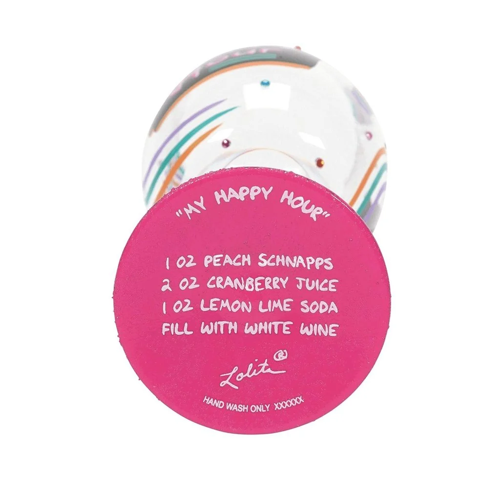 Lolita : Happy Hour Wine Glass - Image 3