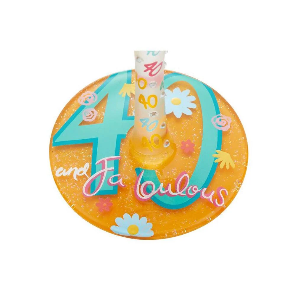 Lolita : Wine Glass - Happy 40th Birthday - Image 4