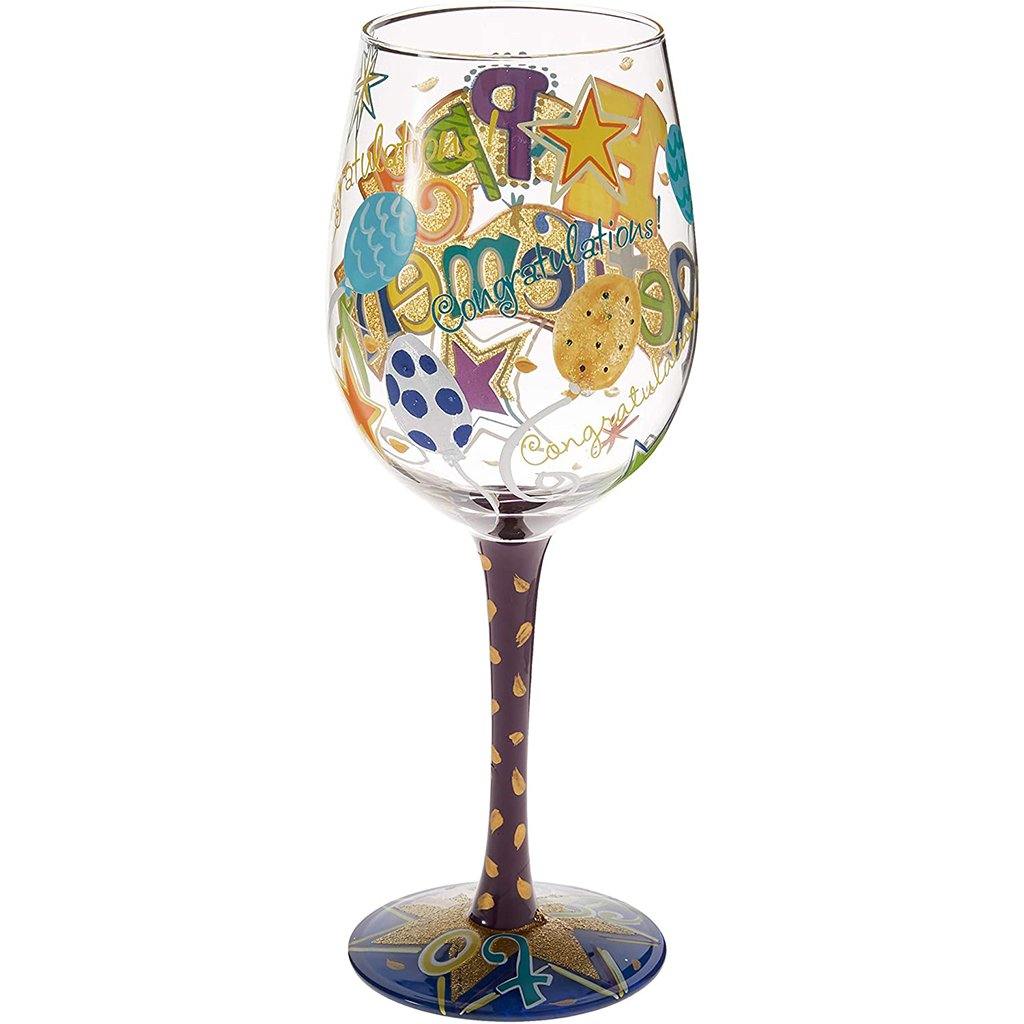 Lolita : Happy Retirement Wine Glass - Image 2