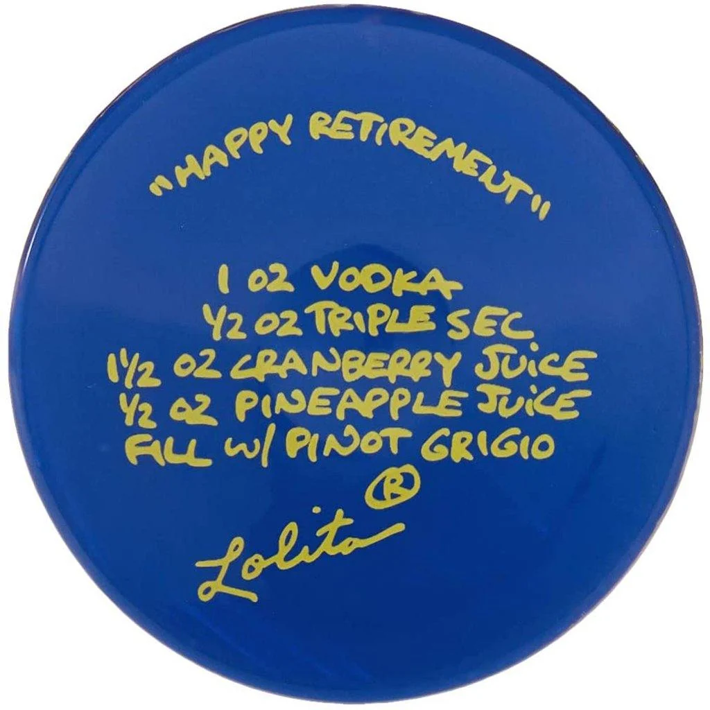Lolita : Happy Retirement Wine Glass - Image 3