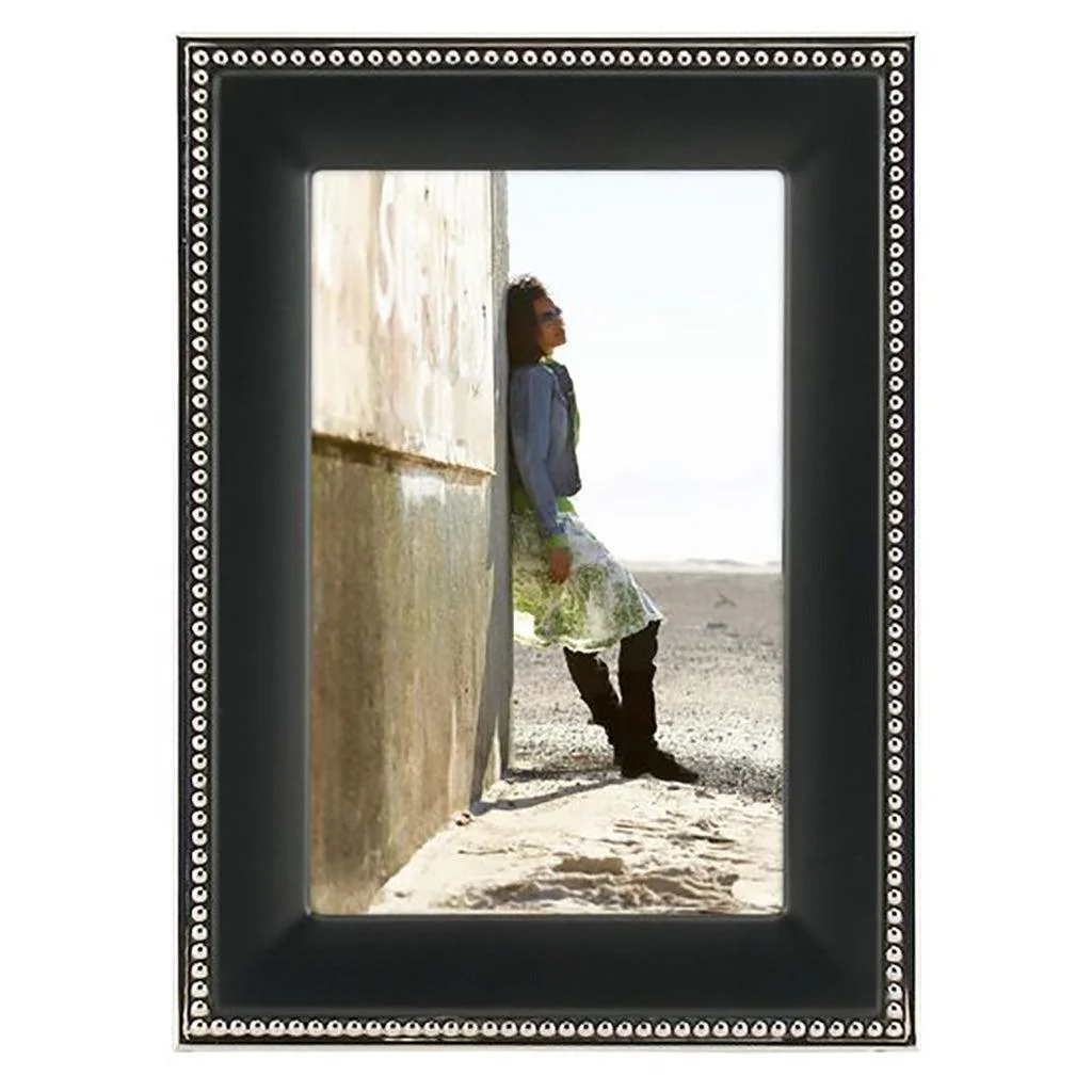 Malden : 2-Tone Bead-Black Photo Frame - 8x10