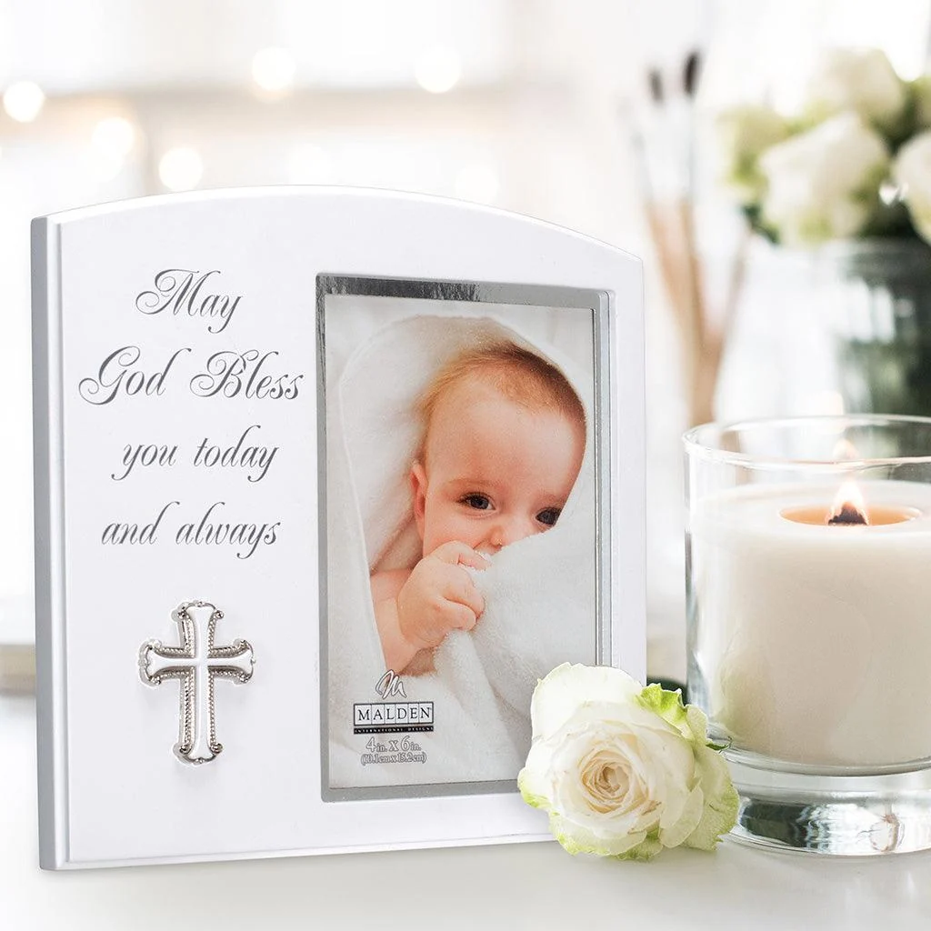 Malden : May God Bless You Photo Frame - 4X6 - Image 4