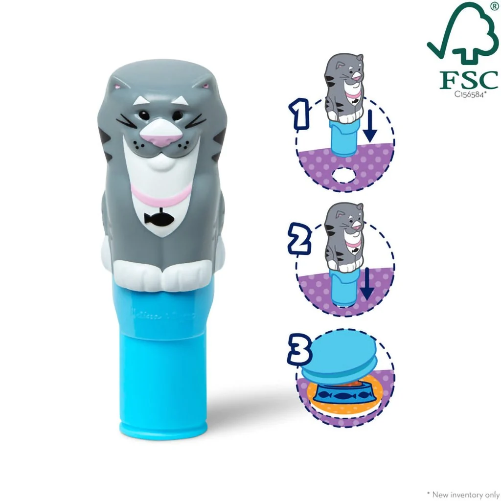Melissa & Doug : Sticker WOW!® Activity Pad & Sticker Stamper - Cat - Image 3