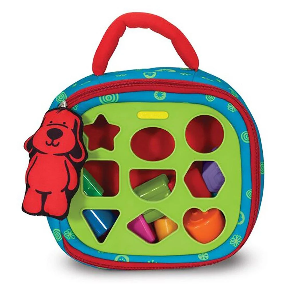 Melissa & Doug : Take-Along Shape Sorter Baby and Toddler Toy