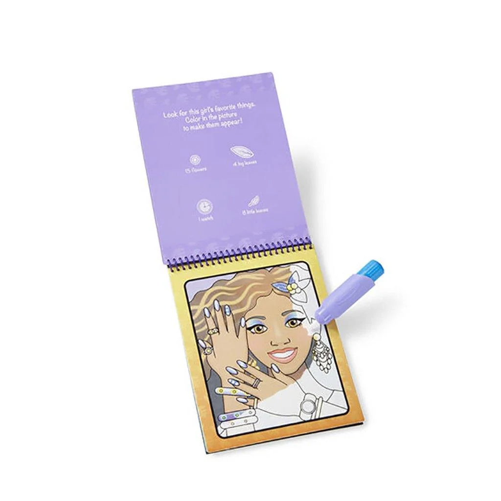 Melissa & Doug : Water Wow! Makeup & Manicures - On the Go Travel Activity - Image 4