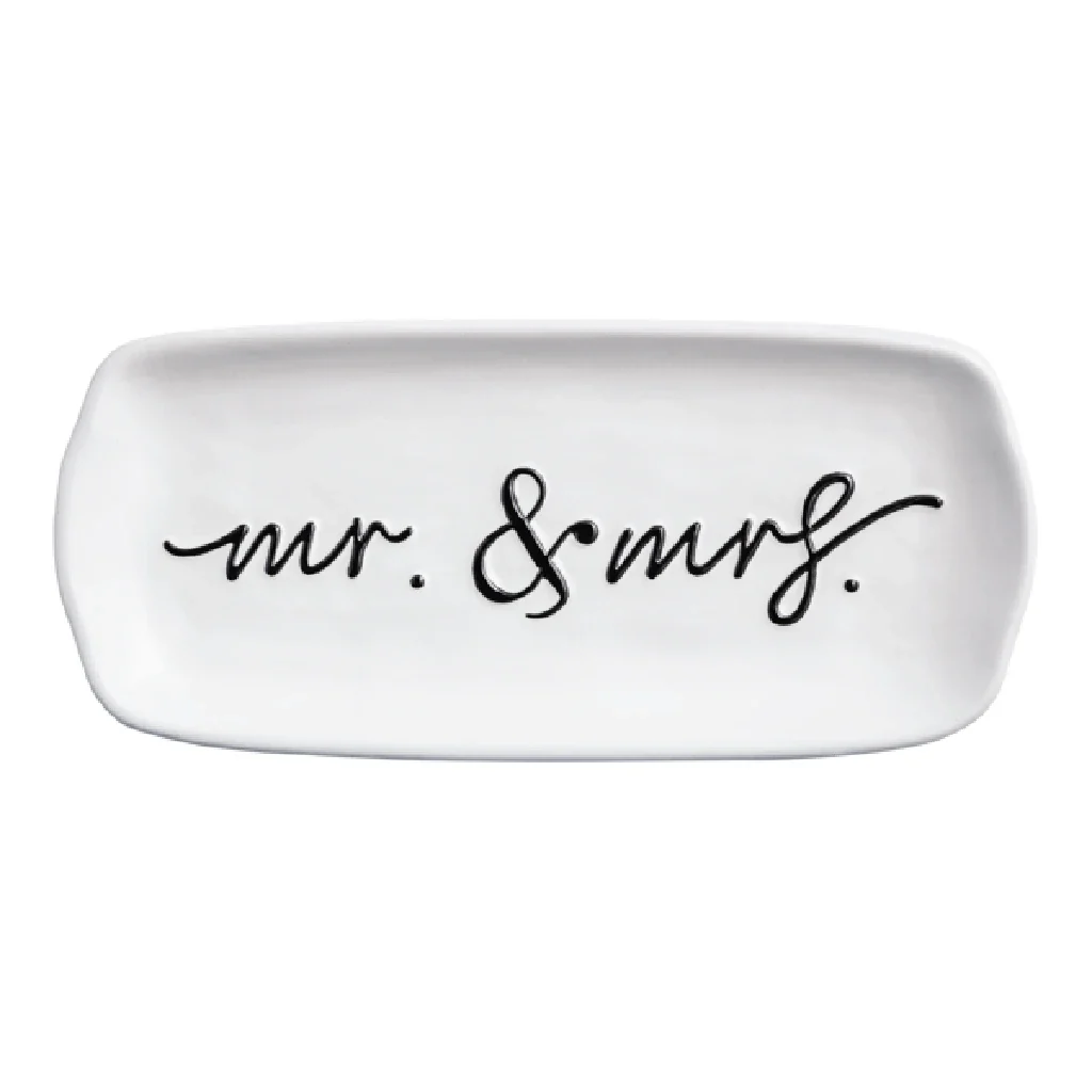 Mud Pie LLC: Mr & Mrs Everything Dish