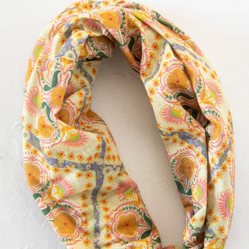 Natural Life : Diamond Block Cream Boho Bandeau - Image 3