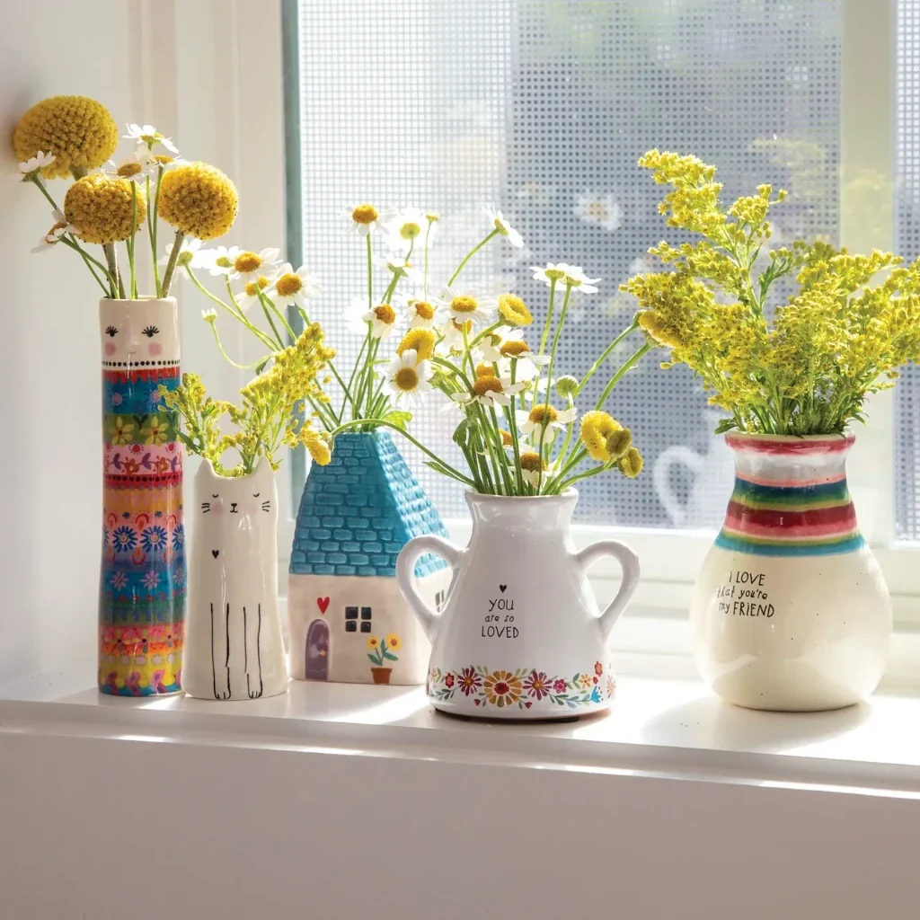 Natural Life : Folk Lady Folk Friend Bud Vase - Image 3