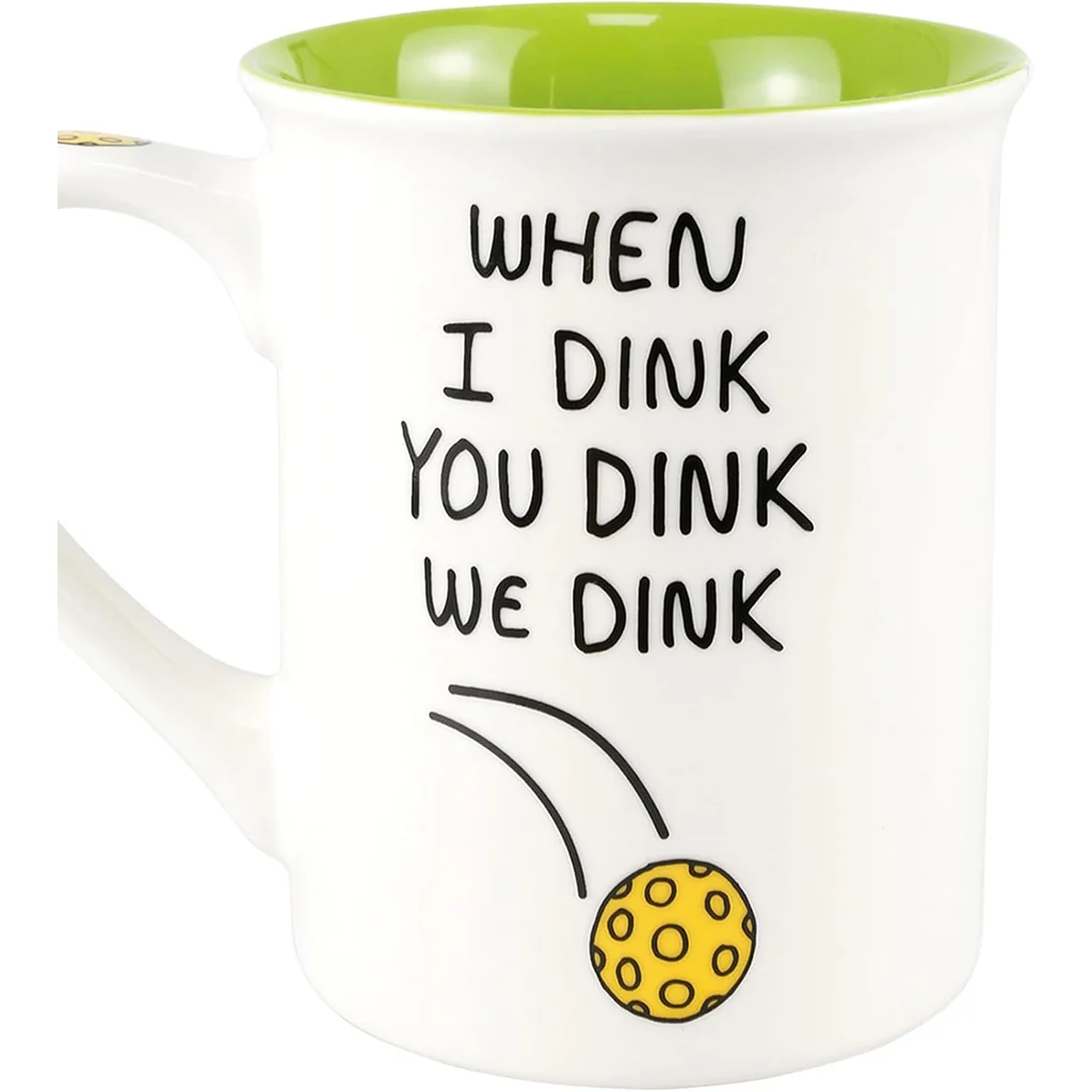 Our Name is Mud : I'll See You in Pickleball Court Mug - 16 oz. - Image 3