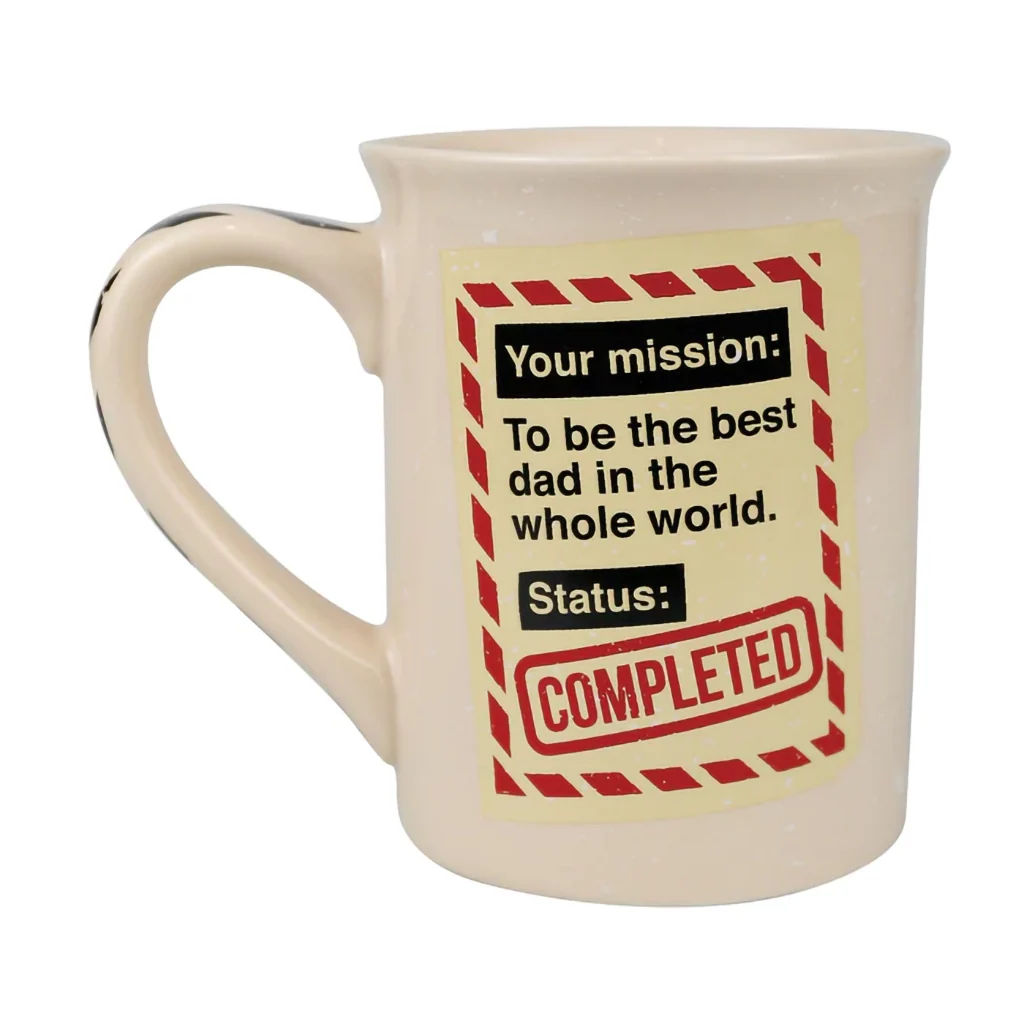 Our Name Is Mud : Top Secret Dad - 16 oz. Mug - Image 2