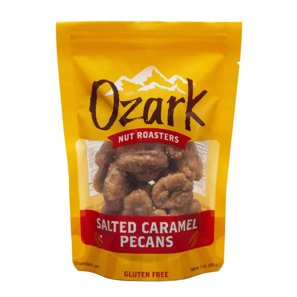 Ozark Nut Roasters : Salted Caramel Pecans