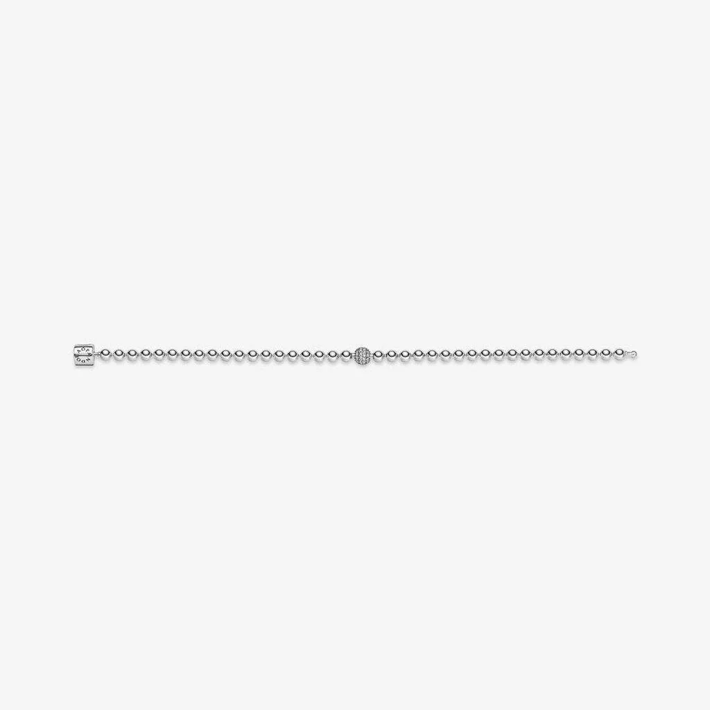 PANDORA : Beads & Pavé Bracelet (3 Asstd Sizes) - Image 4