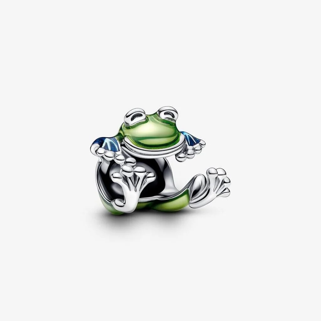 PANDORA : Climbing Frog Charm