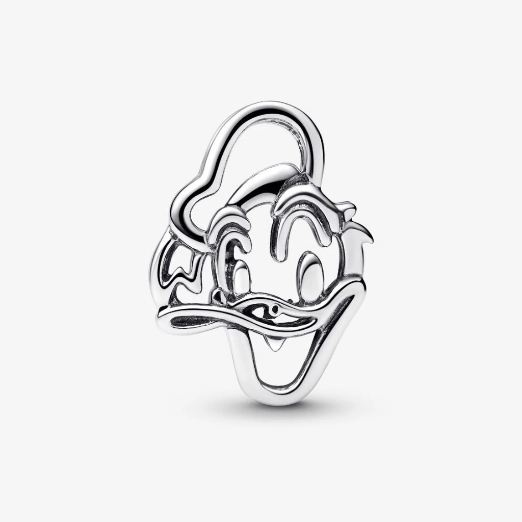 PANDORA : Disney Donald Duck Openwork Charm