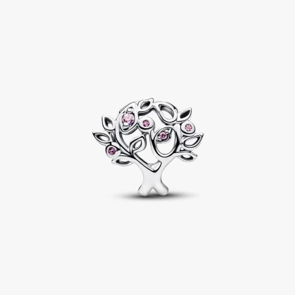 PANDORA : Family Tree Openwork Charm - Silver - Image 2