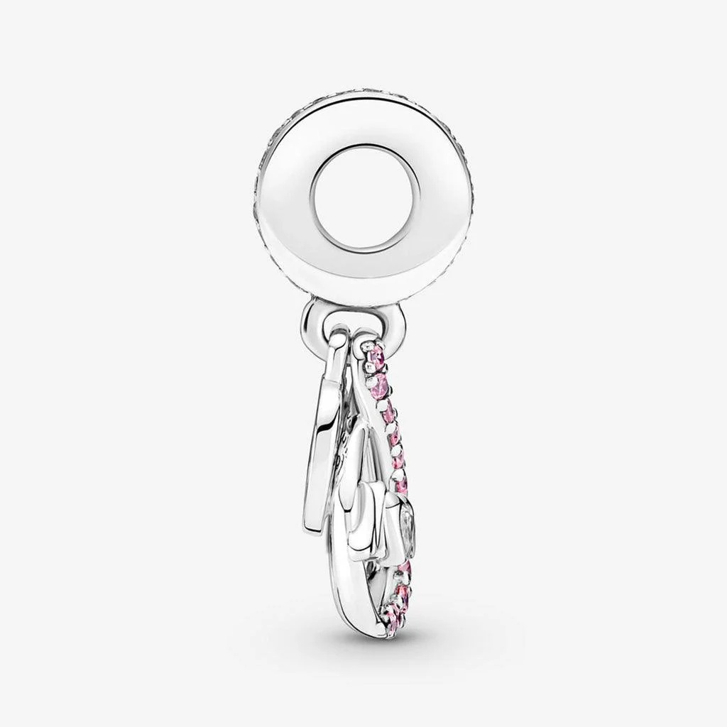 PANDORA : Mom Infinity Pavé Double Dangle Charm - Image 3