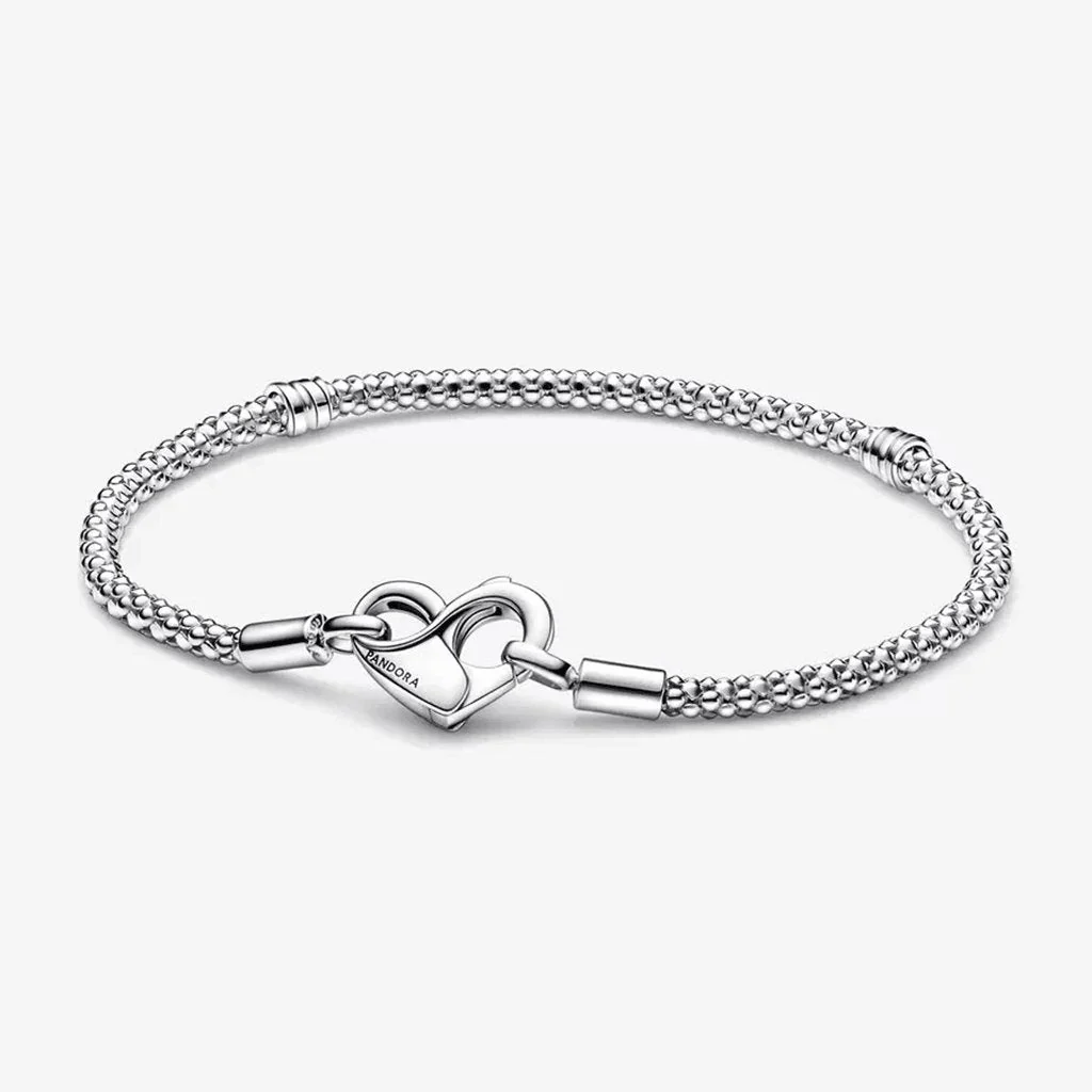 PANDORA : Pandora Moments Studded Chain Bracelet