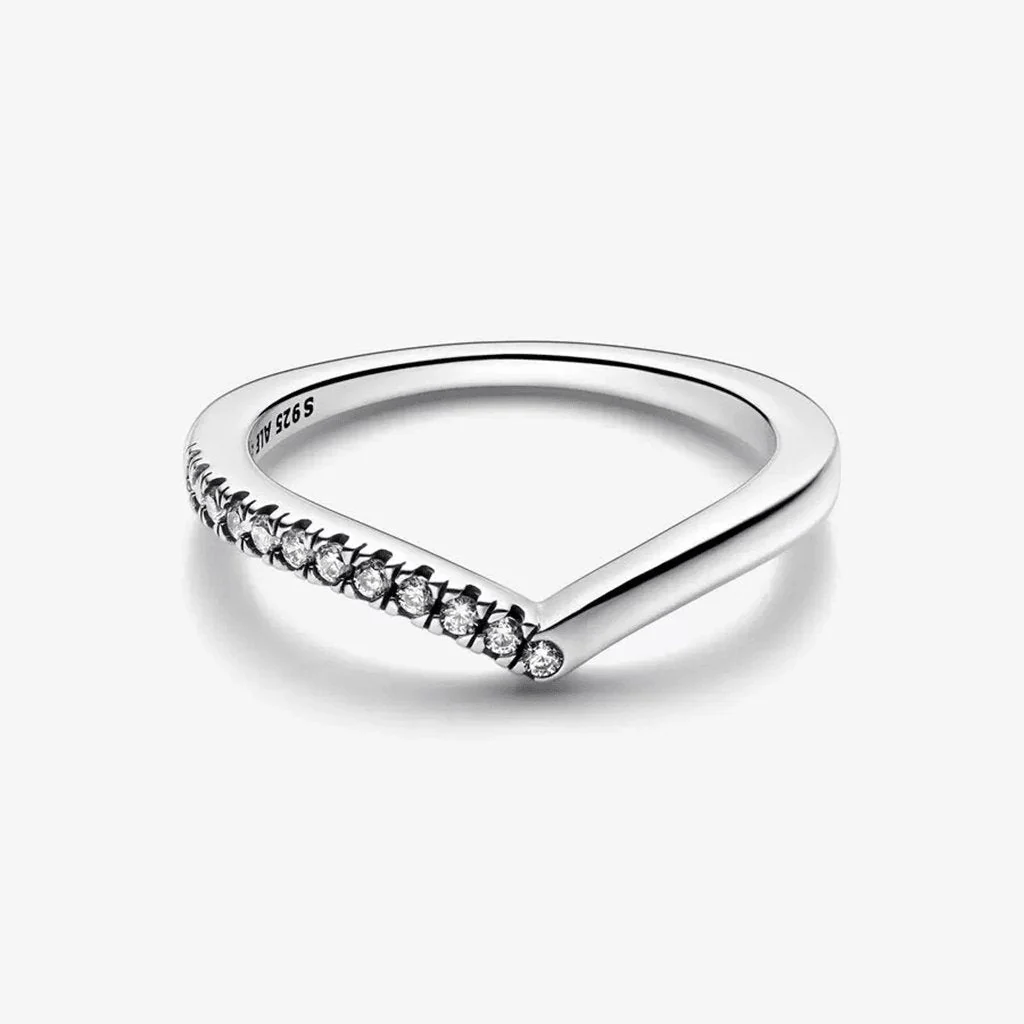 PANDORA : Pandora Timeless Wish Half Sparkling Ring - Image 5