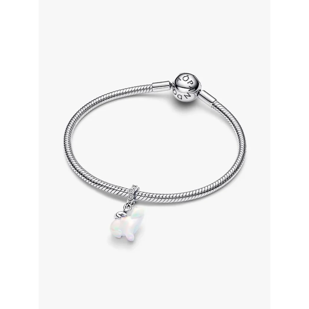 PANDORA : Polar Bear Mother & Cub Dangle Charm - Image 3