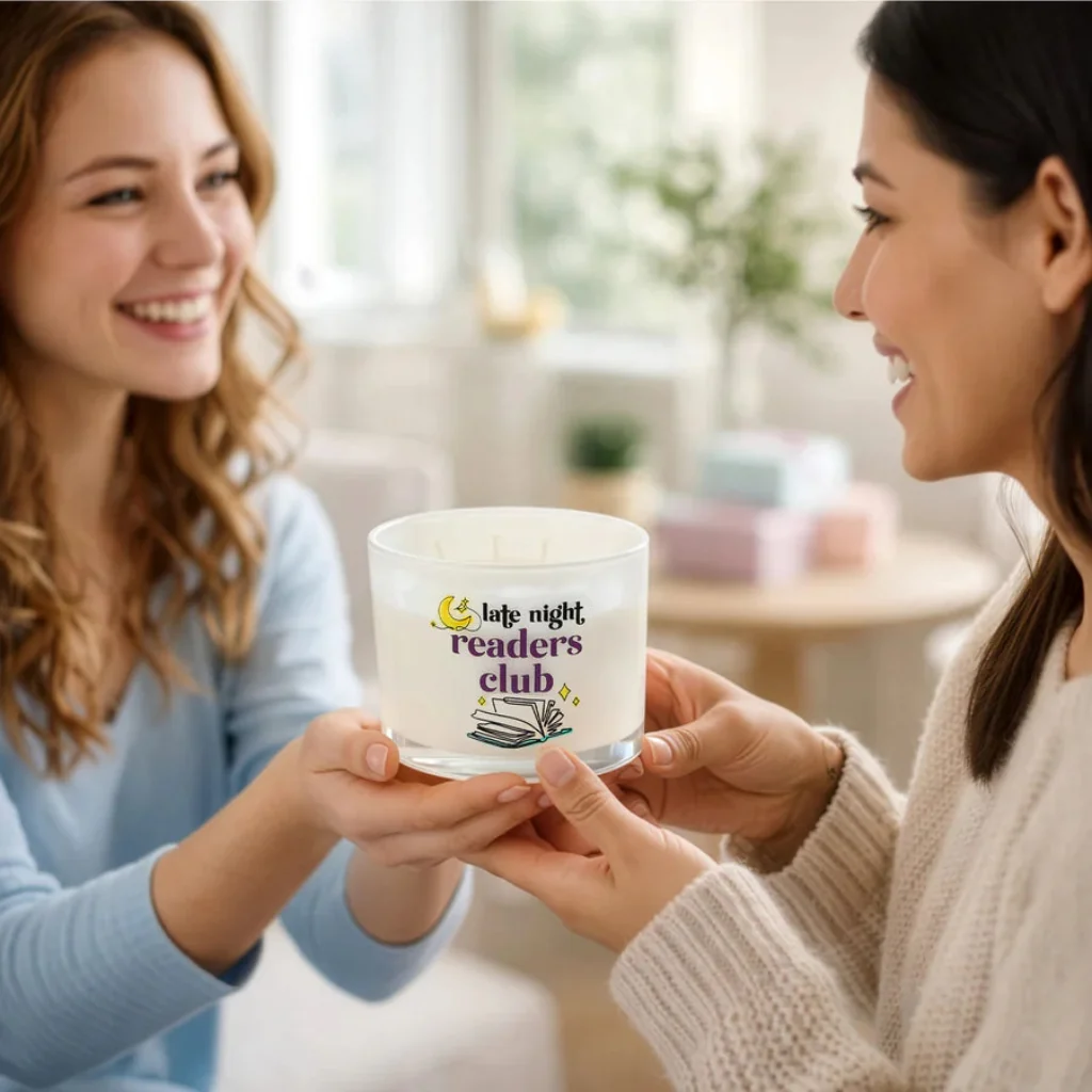 Pavilion Gift Co : Late Night 11 oz - 100% Soy Wax Candle Scent: Tranquility - Image 4
