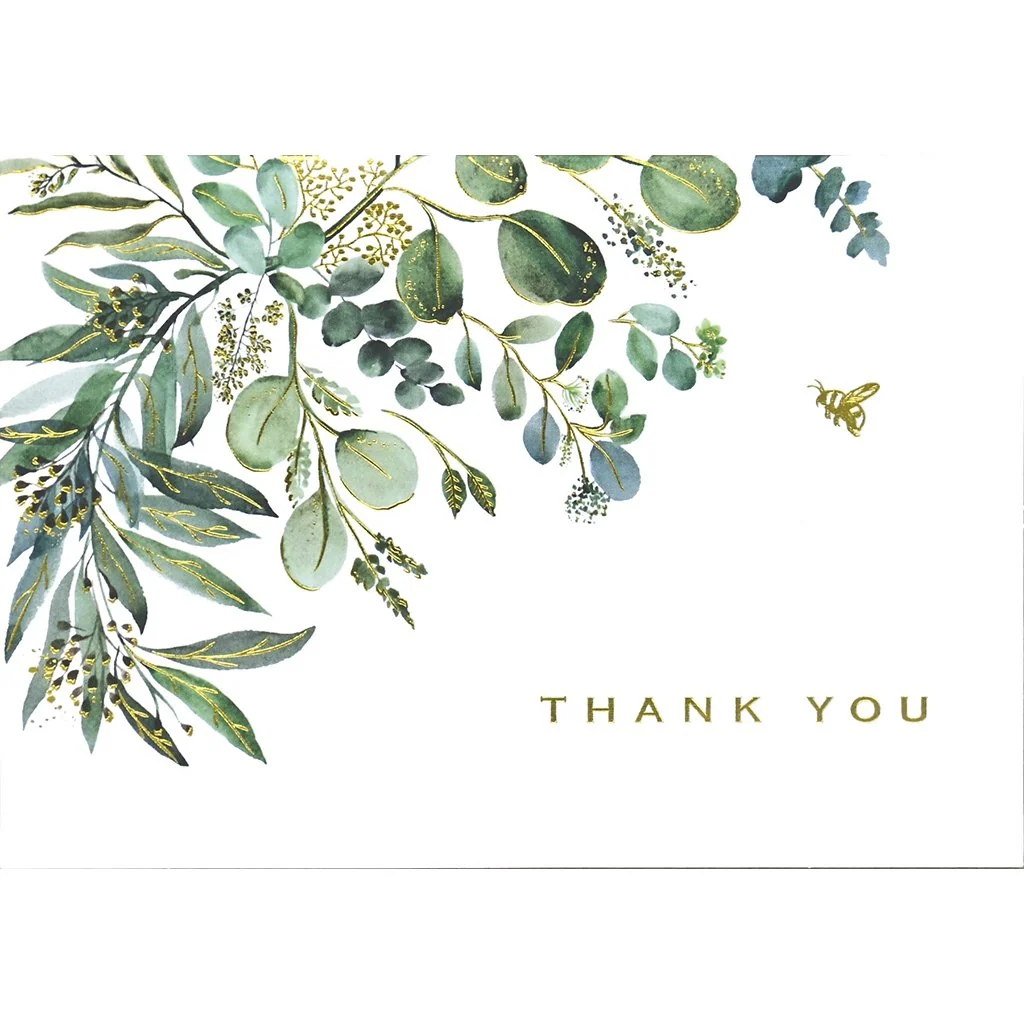 Peter Pauper Press : Thank You Notes - Eucalyptus