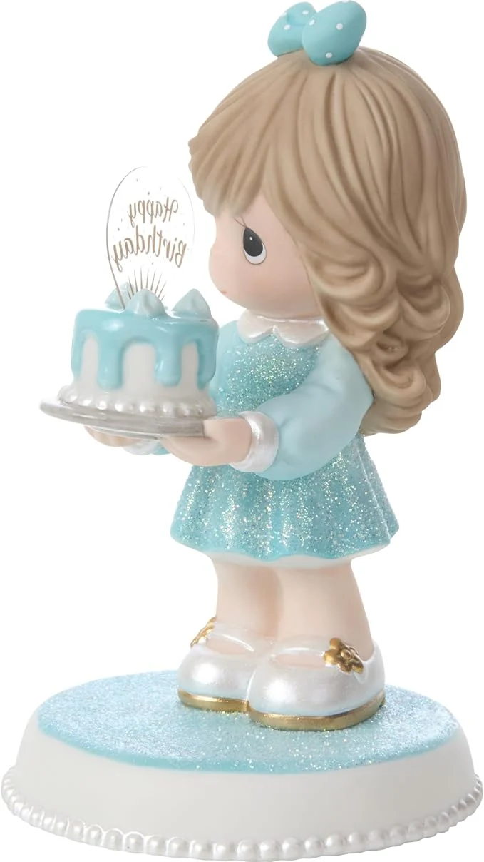 Precious Moments : Brunette Birthday Girl - Image 2