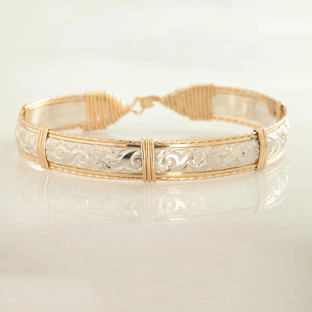 Ronaldo Jewelry : Angelina Bracelet - Silver Bar - Image 3