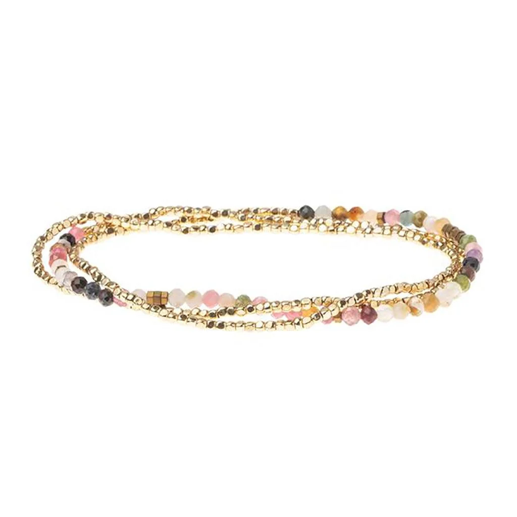 Scout Curated Wears : Tourmaline Gold Delicate Stone of Healing - Image 3