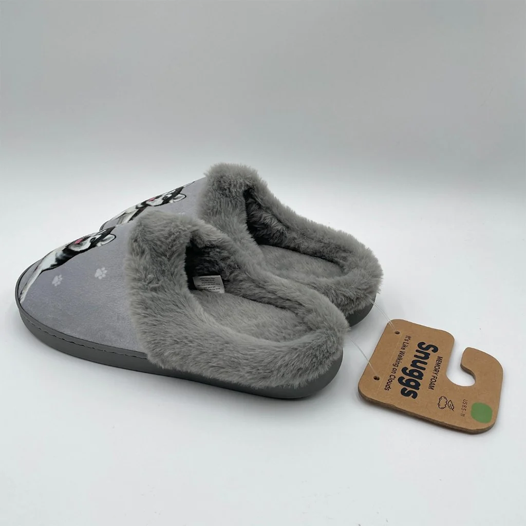 Snuggs : Siberian Husky Slippers - Image 3