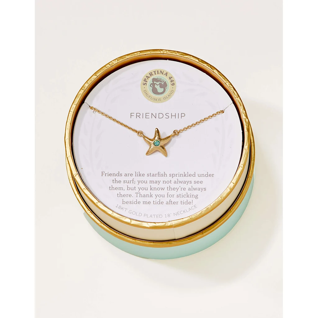 Spartina 449 : Friendship Starfish Necklace