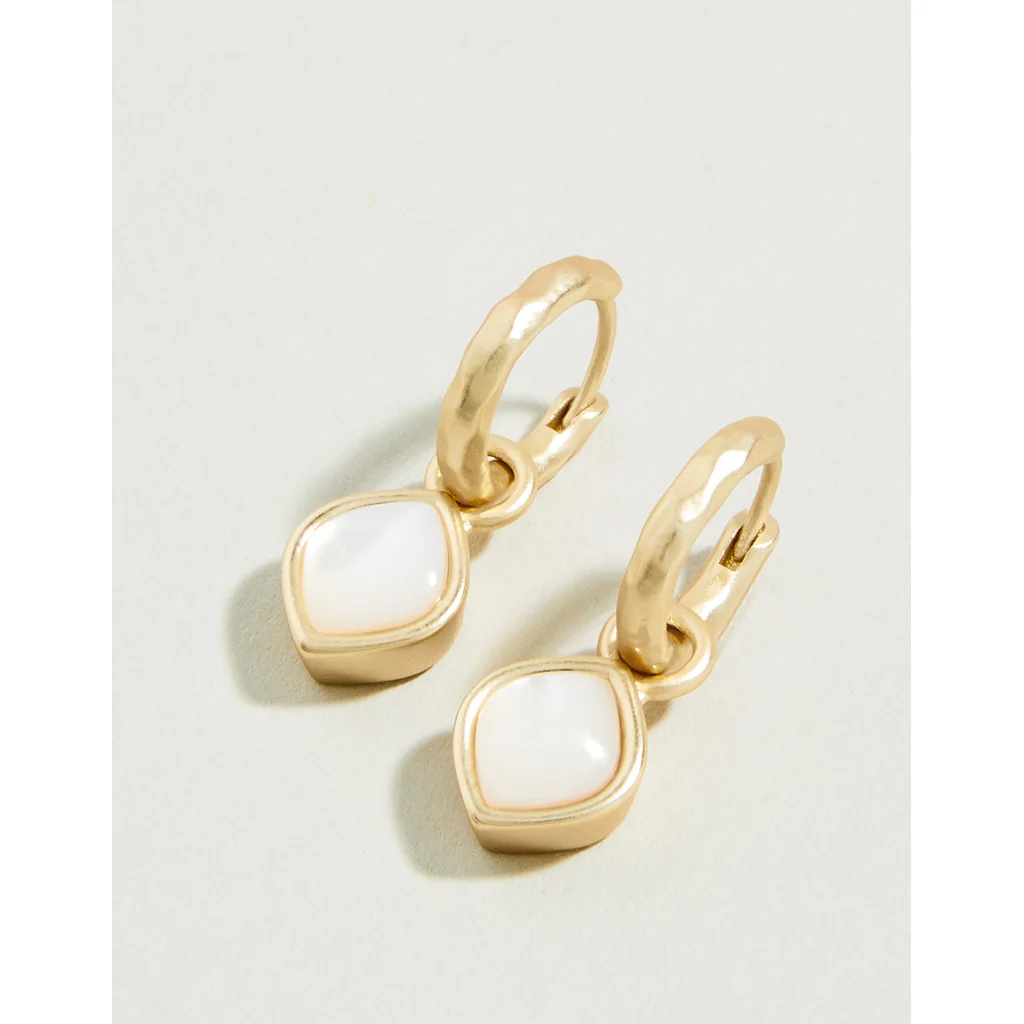 Spartina 449 : Maera Drop Hoop Earrings